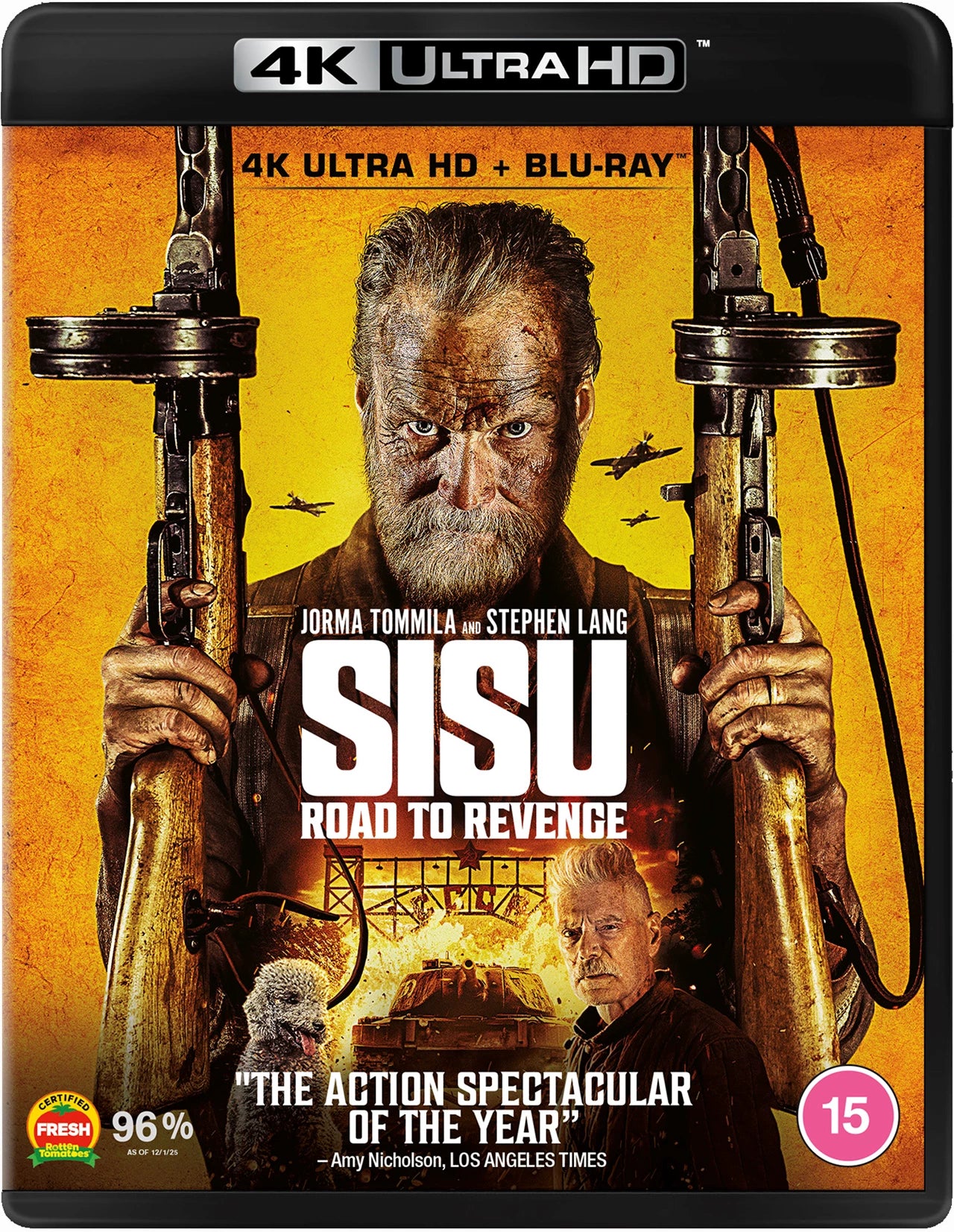 Sisu - Road to Revenge 4K UHD + Blu-ray (Sony UK/Region Free/B)