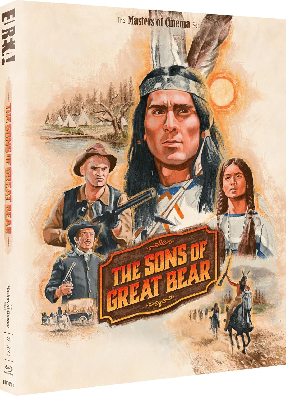 The Sons of Great Bear Blu-ray Limited Edition with Slipcover + Booklet (Eureka UK/Region B)