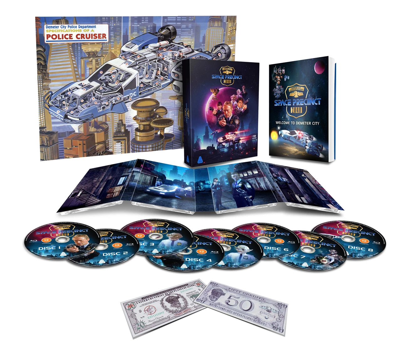 Space Precinct: The Complete Series 30th Anniversary Collector's Edition Blu-ray (Anderson Entertainment/Region Free)