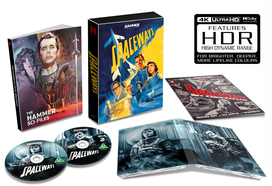 Spaceways 4K UHD + Blu-ray Limited Collector's Edition (Hammer Films/Region Free)
