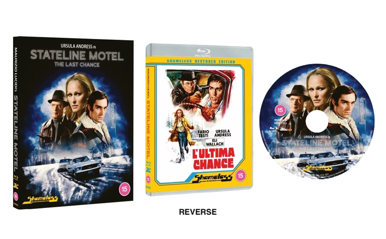 Stateline Motel Blu-Ray with Slipcover (Shameless/Region Free)