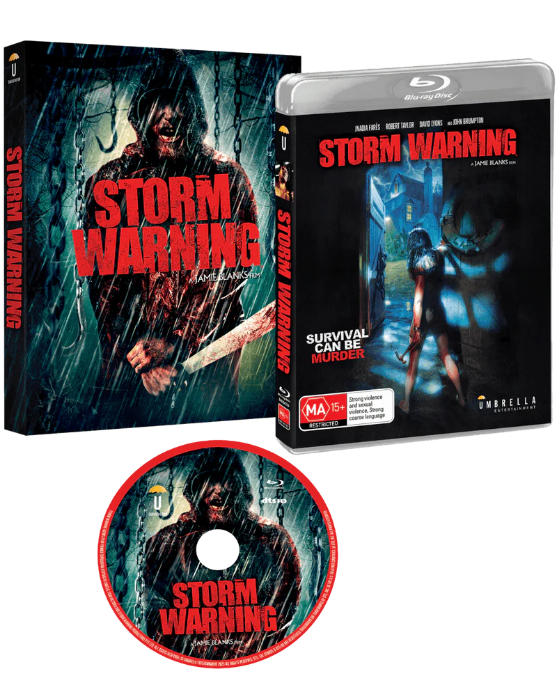 Storm Warning (2007) Blu-ray with Slipcover (Umbrella/Region Free)