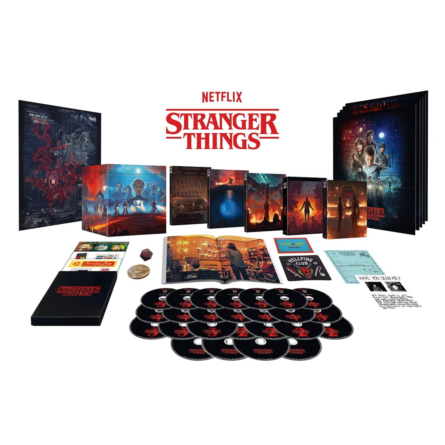 Stranger Things Deluxe Edition Blu-ray (Arrow Video U.S.)