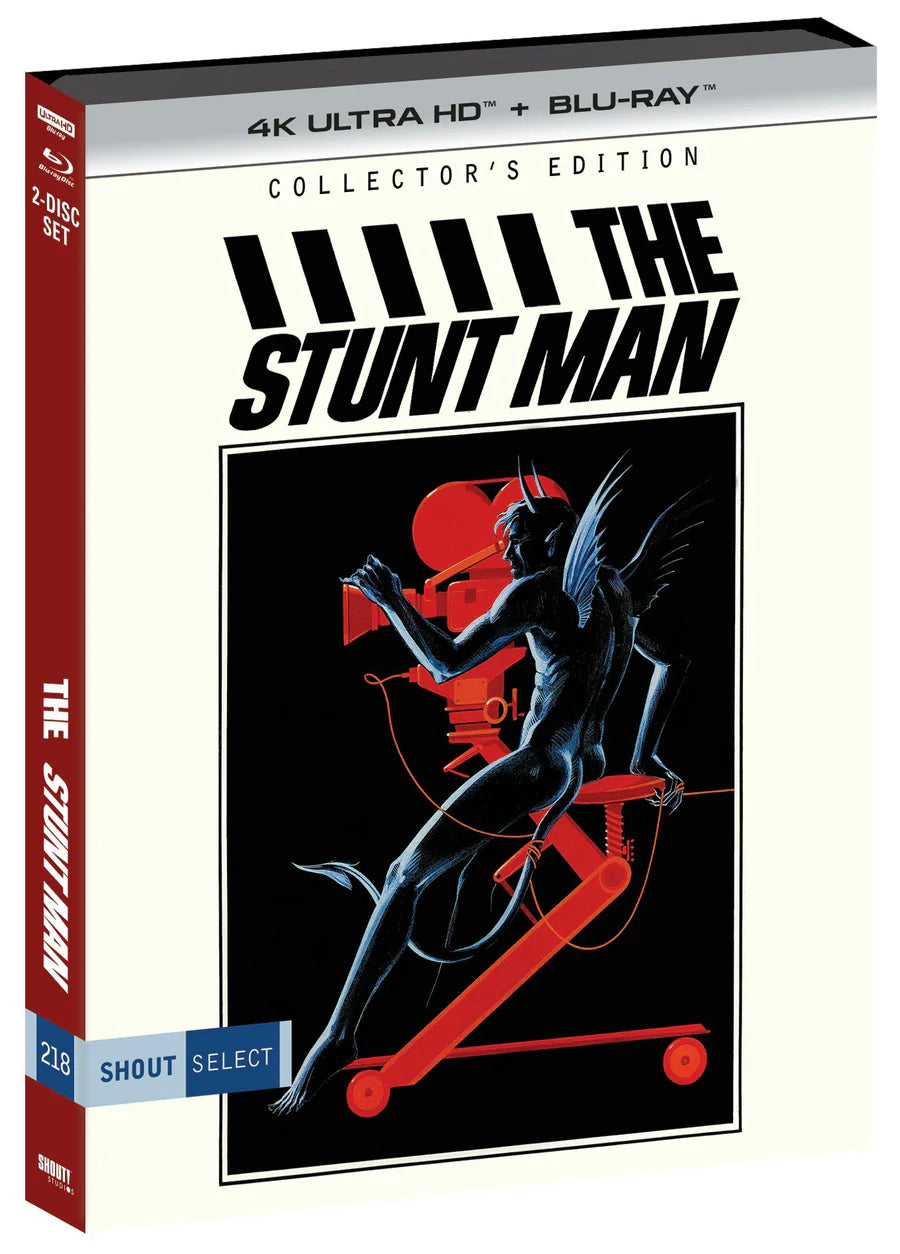 The Stunt Man 4K UHD + Blu-ray with Slipcover (Shout Factory)