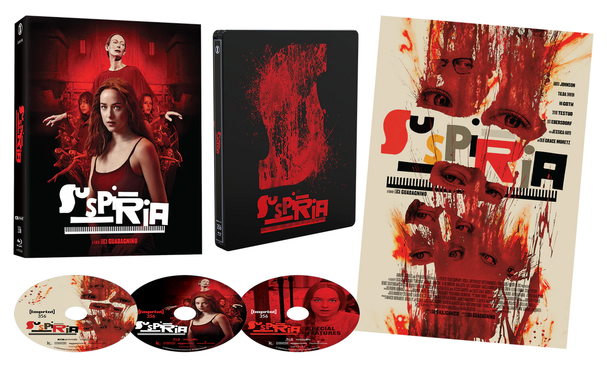 Suspiria (2018) - 4K UHD + Blu-ray SteelBook + Poster in Limited Edition Lenticular Hardcase (Imprint/Region Free)