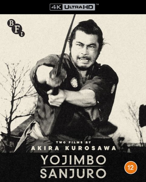 Yojimbo & Sanjuro Limited Edition 2-Disc 4K Ultra HD with Slipcase + Booklet (BFI/Region Free) LIMIT 1 PER CUSTOMER