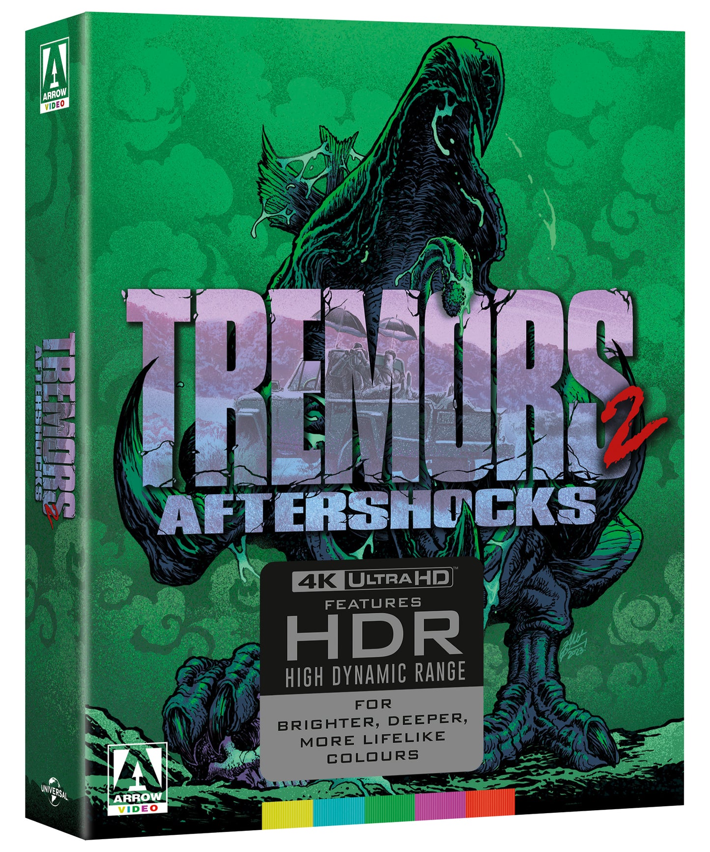 Tremors 2: Aftershocks Limited Edition 4K UHD with Slip (Arrow U.S.)