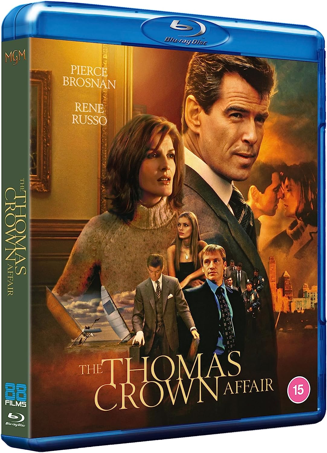 The Thomas Crown Affair (1999) Blu-ray with Slip (88 Films/Region B)