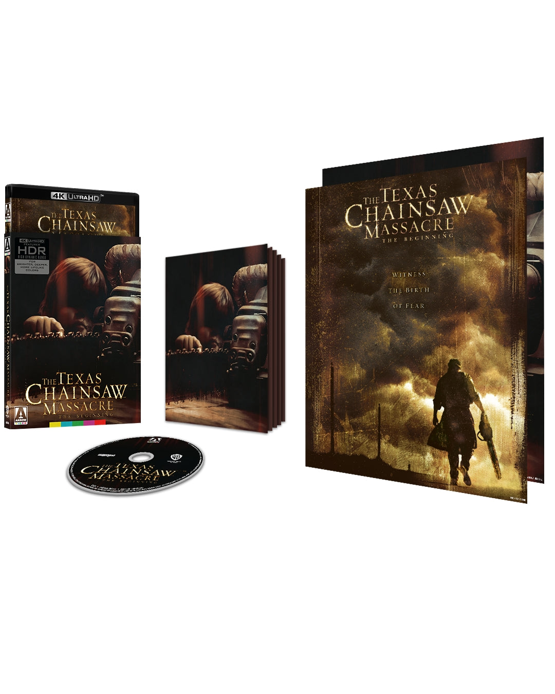 The Texas Chainsaw Massacre: The Beginning 4K UHD (2006) Limited Edition with Slipcover (Arrow Video U.S.) LIMIT 1 PER CUSTOMER