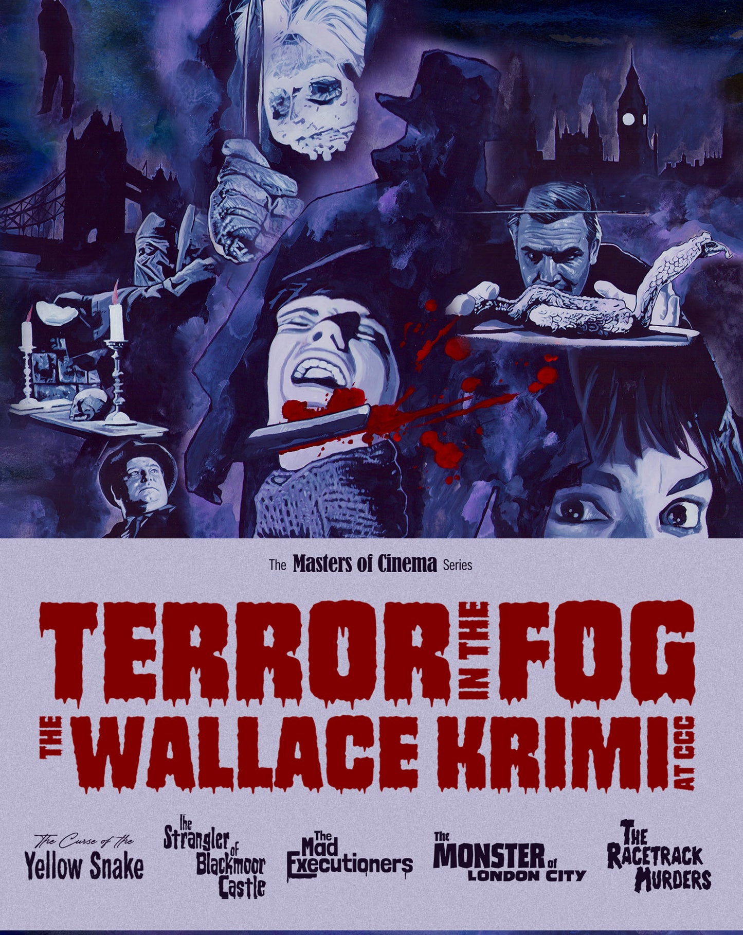 Terror In The Fog: The Wallace Krimi At CCC Limited Edition Blu-ray Hardcase + Booklet (Eureka U.S.)