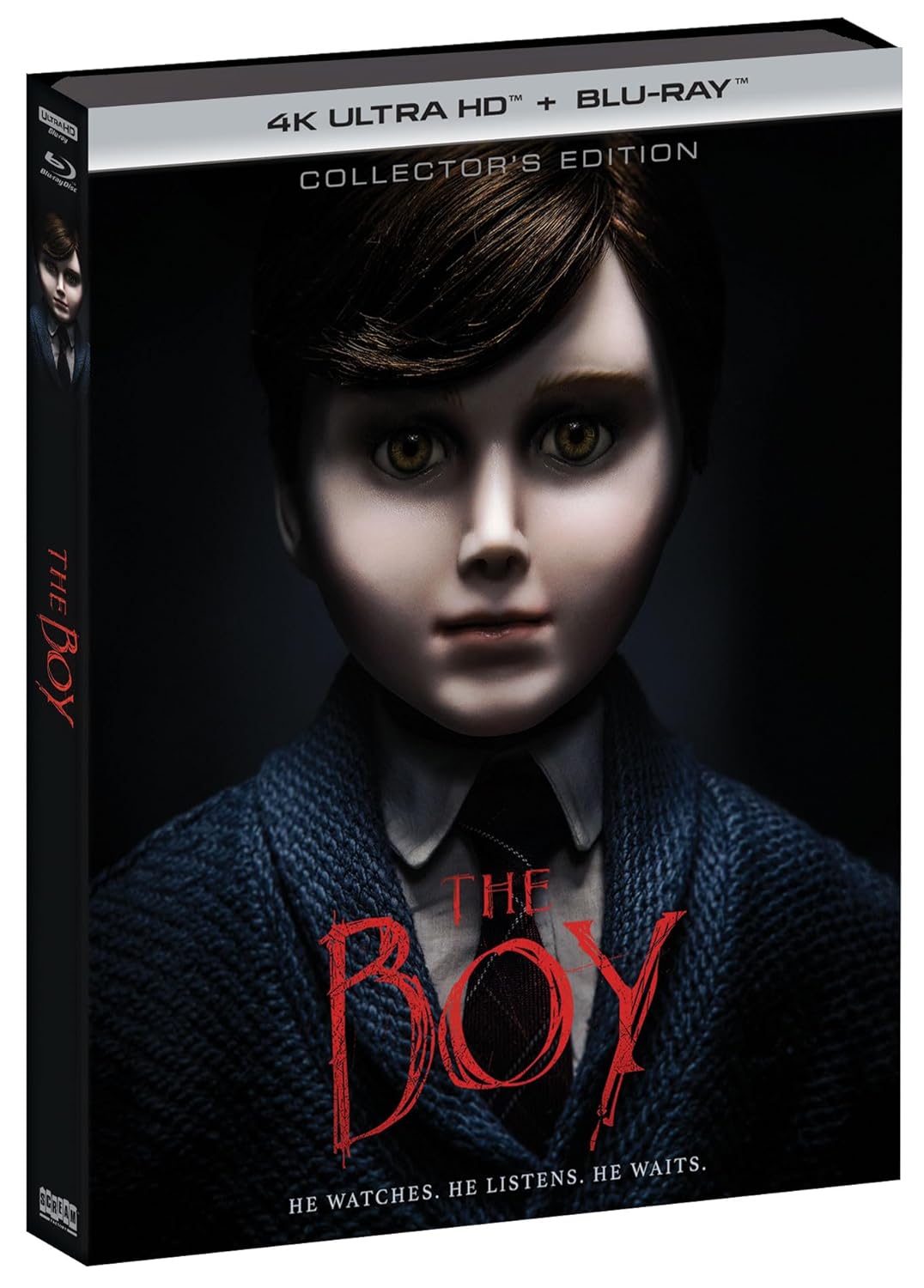 The Boy 4K UHD + Blu-ray Collector's Edition with Slipcover (Scream Factory)