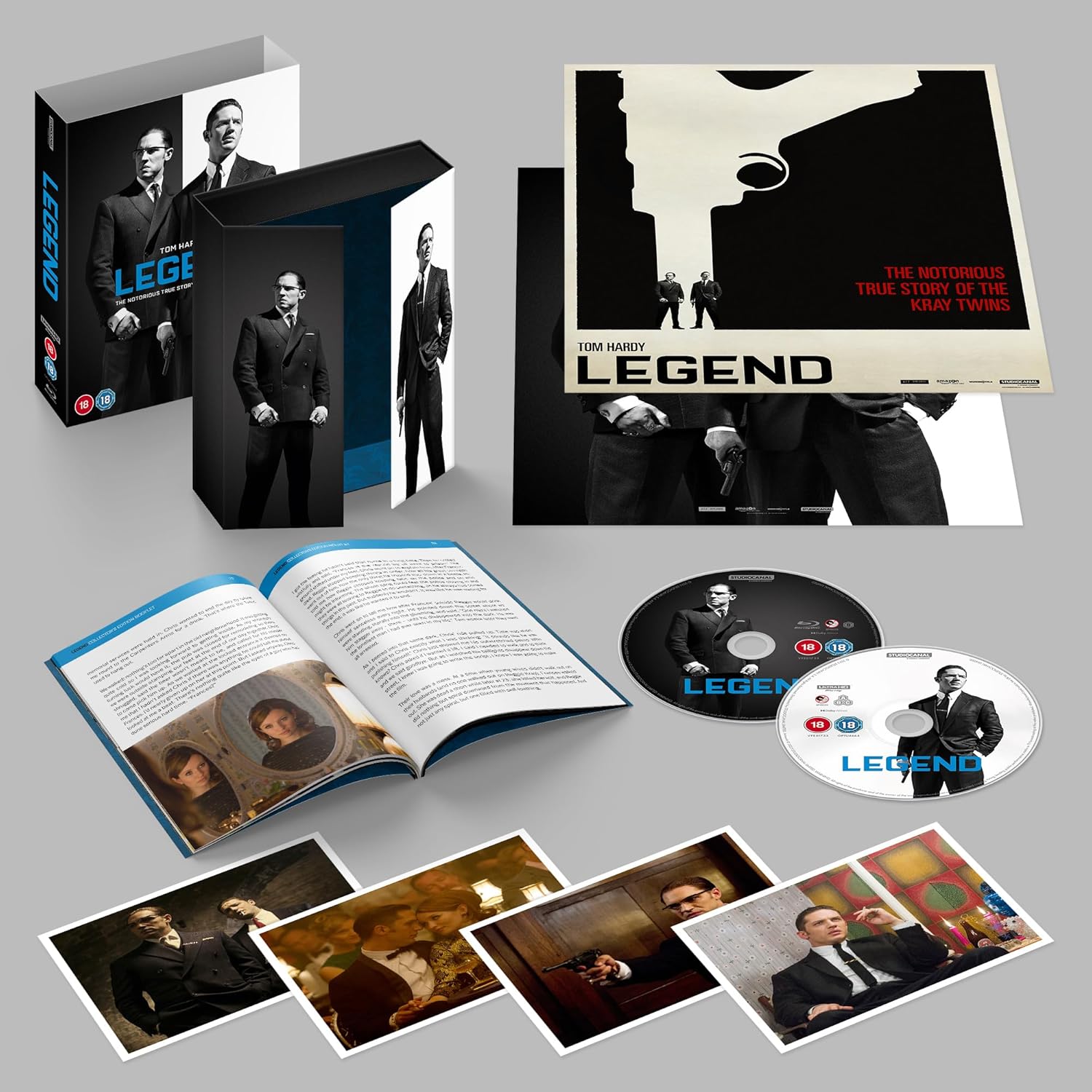 Legend 4K UHD + Blu-ray Collector's Edition (StudioCanal/Region