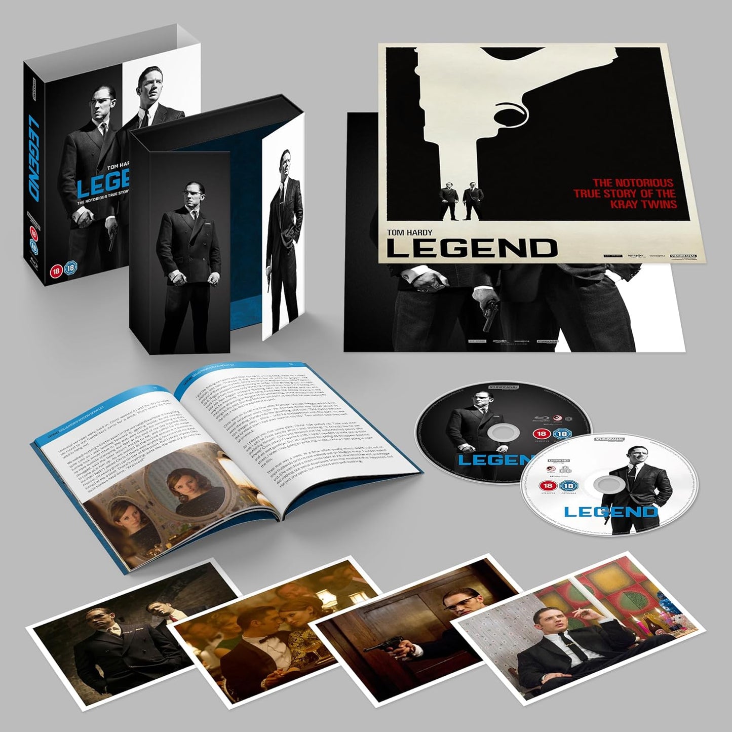 Legend 4K UHD + Blu-ray Collector's Edition (StudioCanal/Region Free/B)