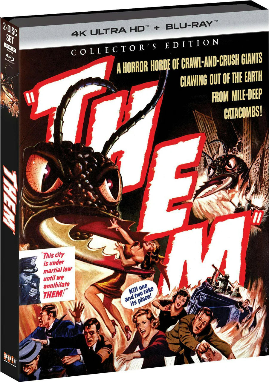Them! 4K UHD + Blu-ray Collector's Edition with Slipcover (Scream Factory)