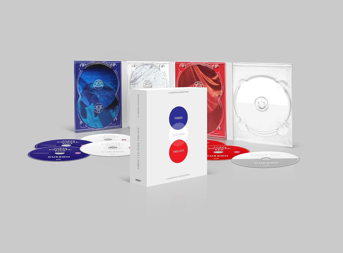 The Three Colours Trilogy - Blue / White / Red 4K Ultra HD + Blu-Ray Standard Edition (Curzon Film World/Region Free/B))