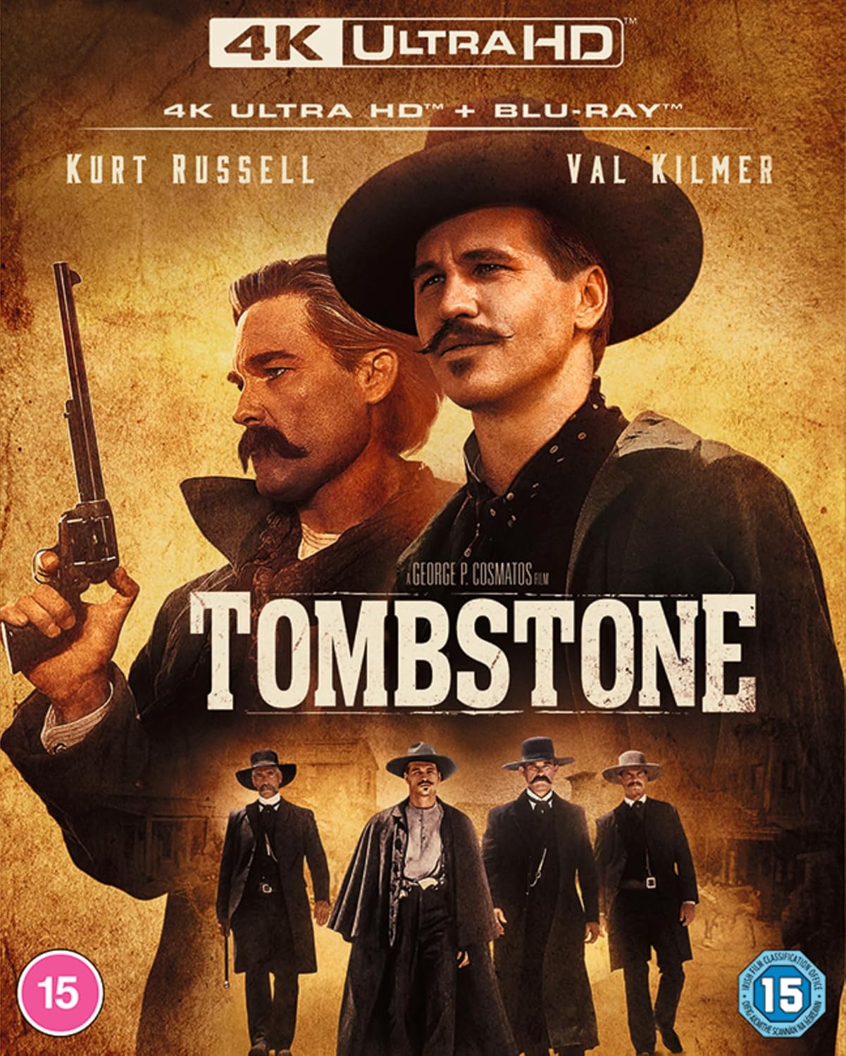 Tombstone 4K Ultra HD + Blu-Ray with Slipcover (Disney UK/Region Free)