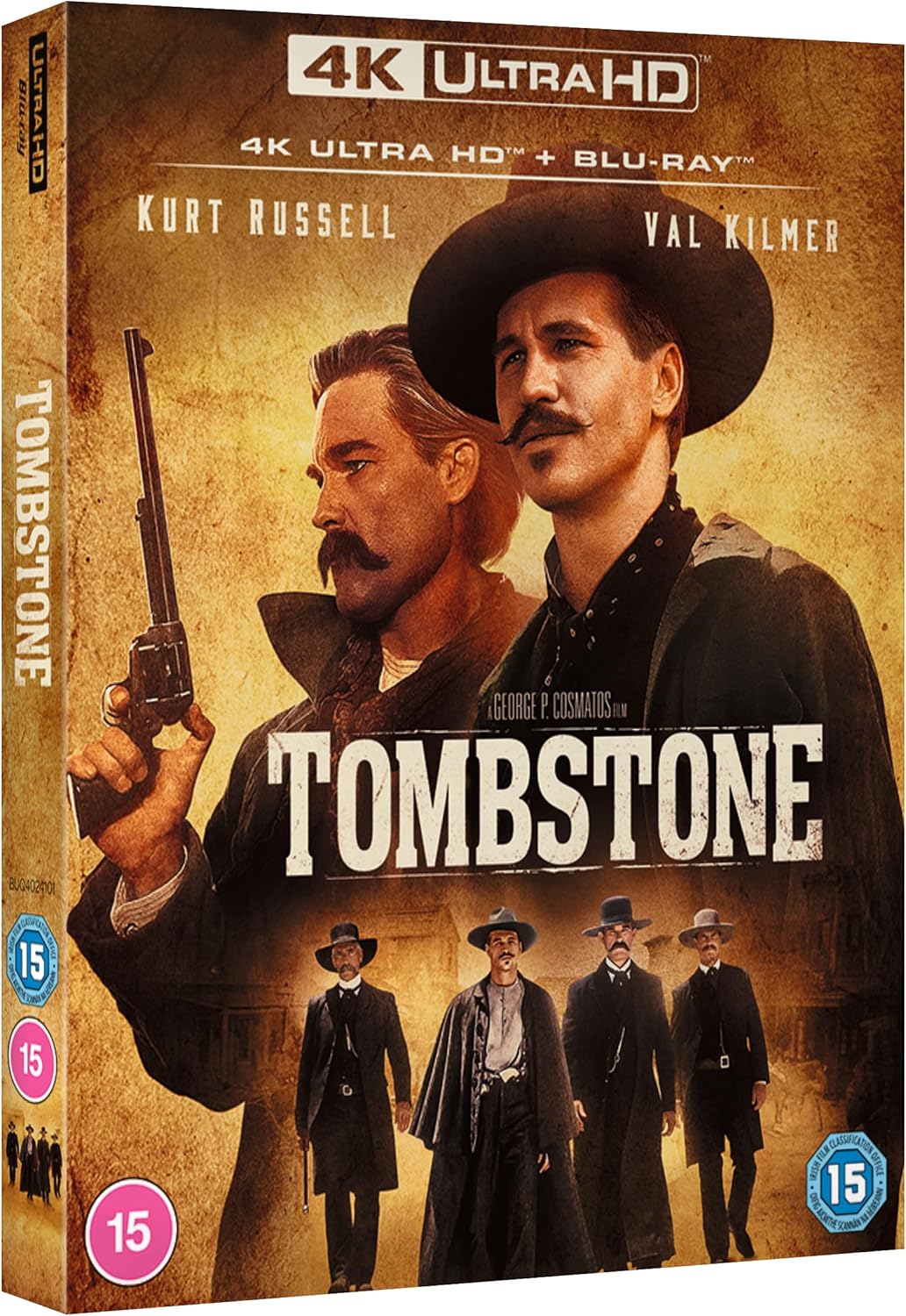 Tombstone 4K Ultra HD + Blu-Ray with Slipcover (Disney UK/Region Free)