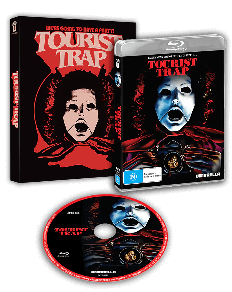 Tourist Trap (1979) Blu-ray with Slipcover (Umbrella Entertainment/Region Free)