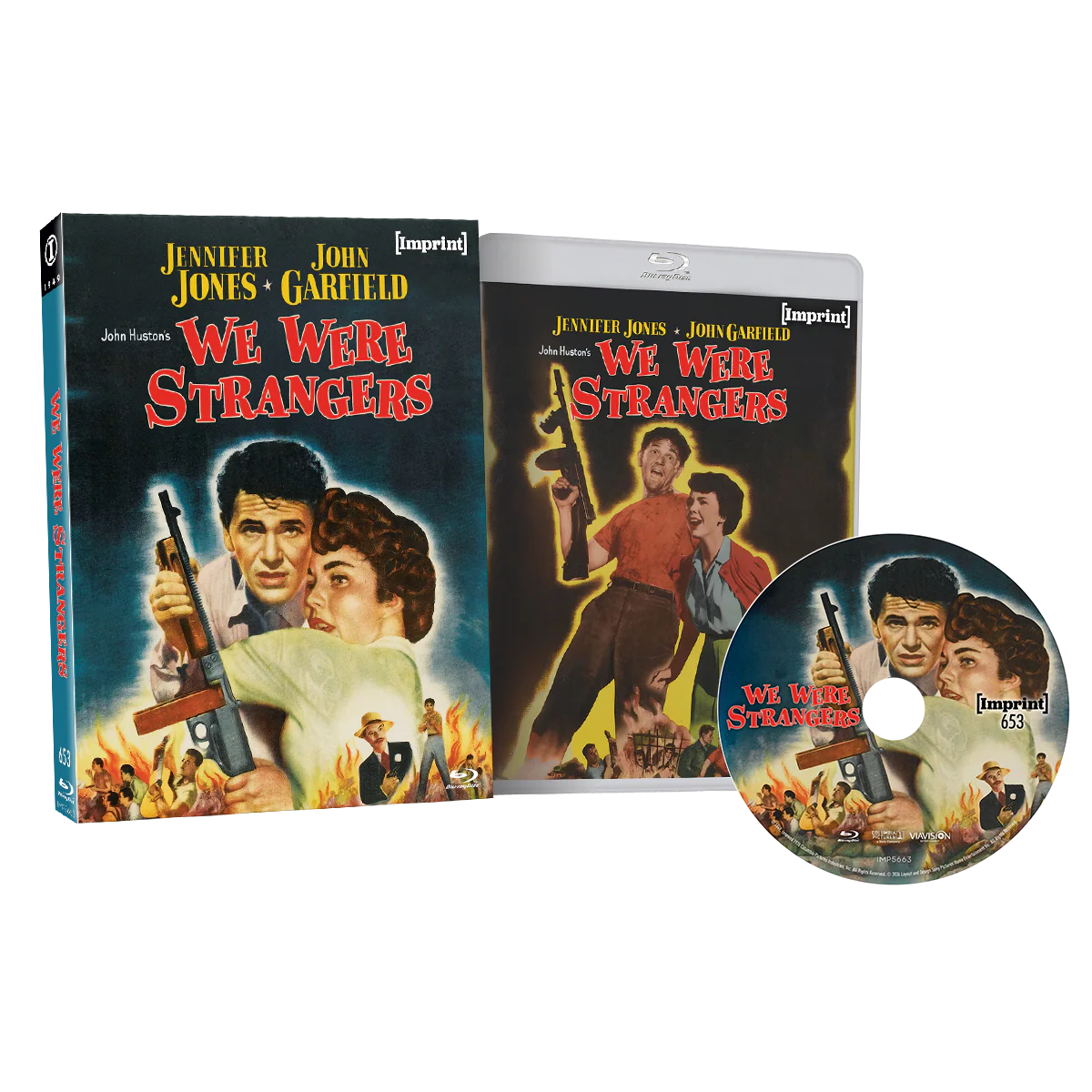 We Were Strangers (1949) - Limited Edition Blu-ray - Imprint Collection #653 (Imprint/Region Free)