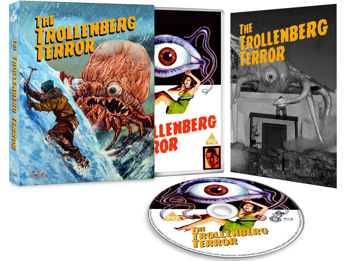 The Trollenberg Terror (Aka The Crawling Eye) Limited Edition Blu-Ray with Slipcase + Booklet (Treasured Film UK/Region B)