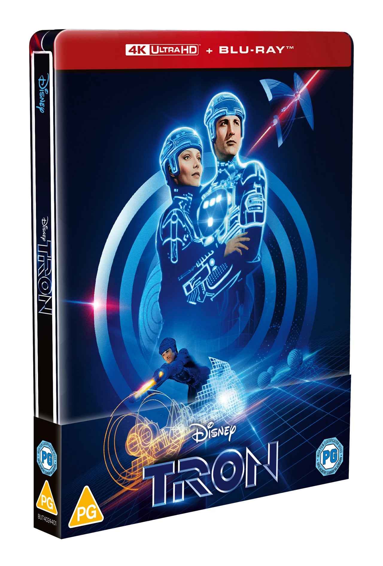 Tron Limited Edition 4K Ultra HD + Blu-ray Steelbook (Disney/Region Free) LIMIT 1 PER CUSTOMER