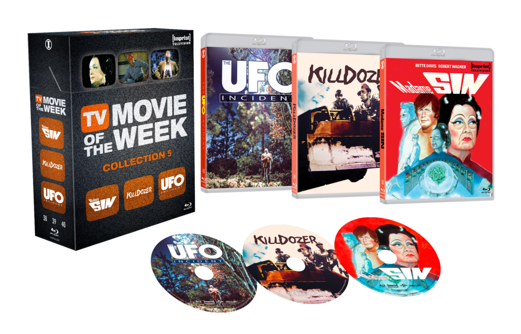 TV Movie of the Week: Collection Five (1972 / 1974 / 1975) Blu-ray HardBox (Imprint/Region Free)