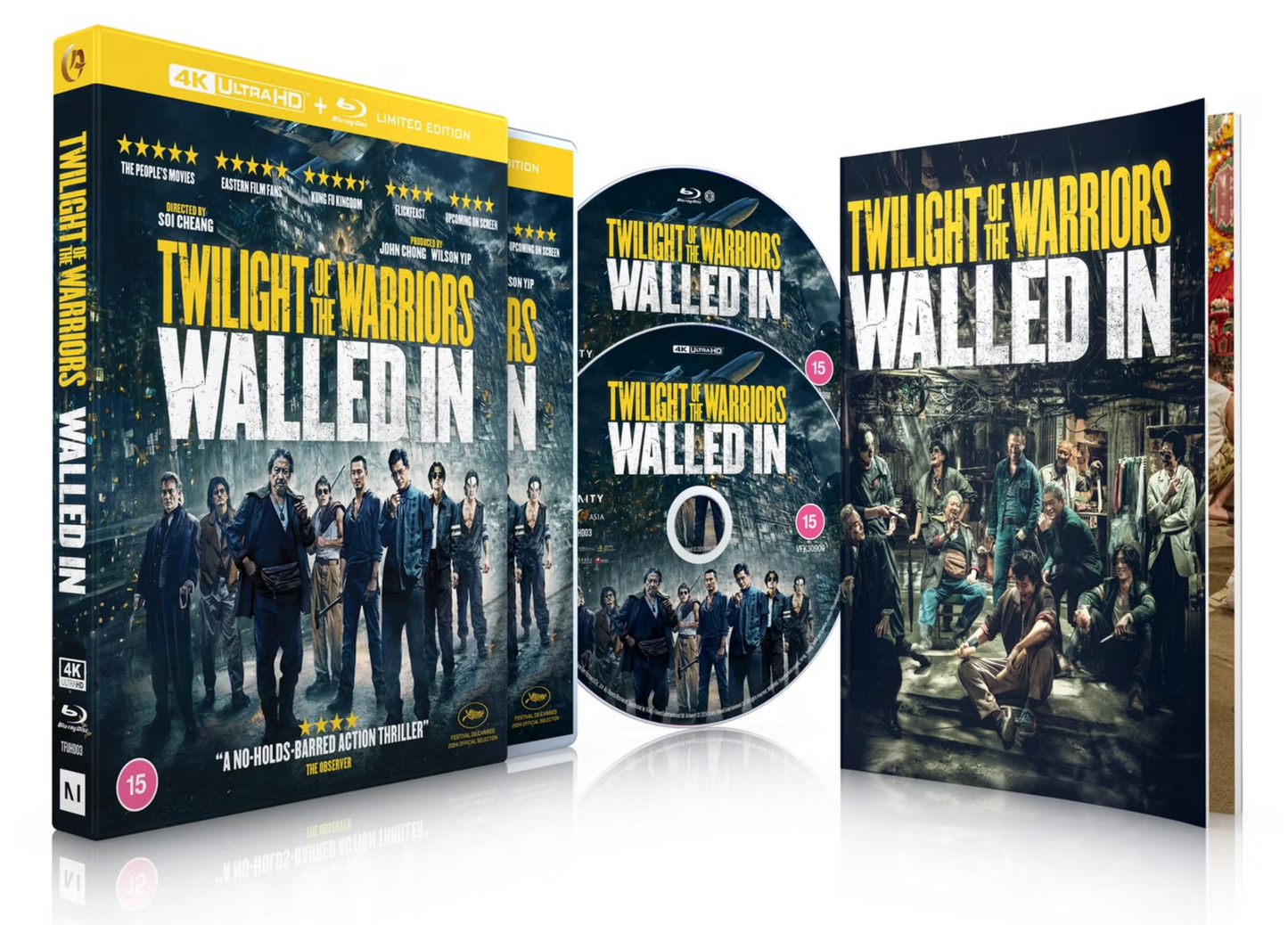 Twilight of the Warriors: Walled In Limited Edition 4K UHD + Blu-ray with Slipcover (CineAsia/Region Free/B)