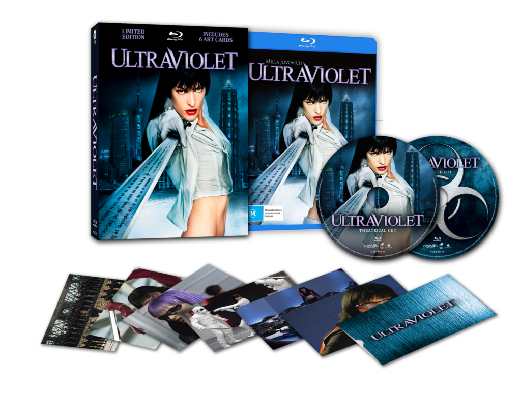 Ultraviolet (2006) – 2-Disc Blu-ray Limited Edition 3D Lenticular Hardcase + Art Cards (ViaVision/Region Free)