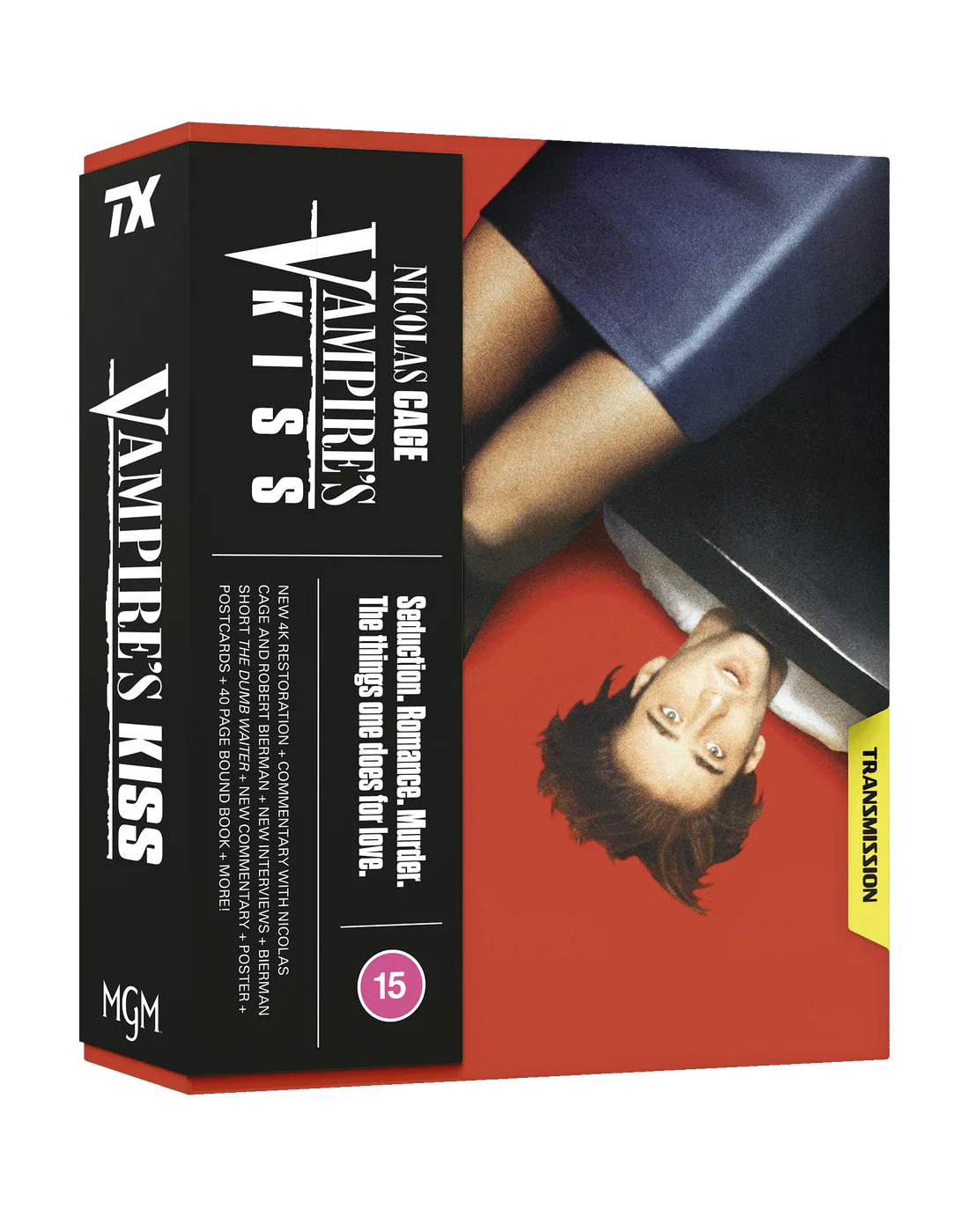 Vampires Kiss Limited Edition 4K UHD + Blu-ray (Transmission UK/Region Free/B)