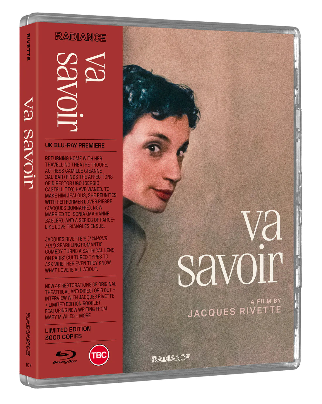 Va savoir Limited Edition Blu-ray (Radiance Films UK/Region Free)