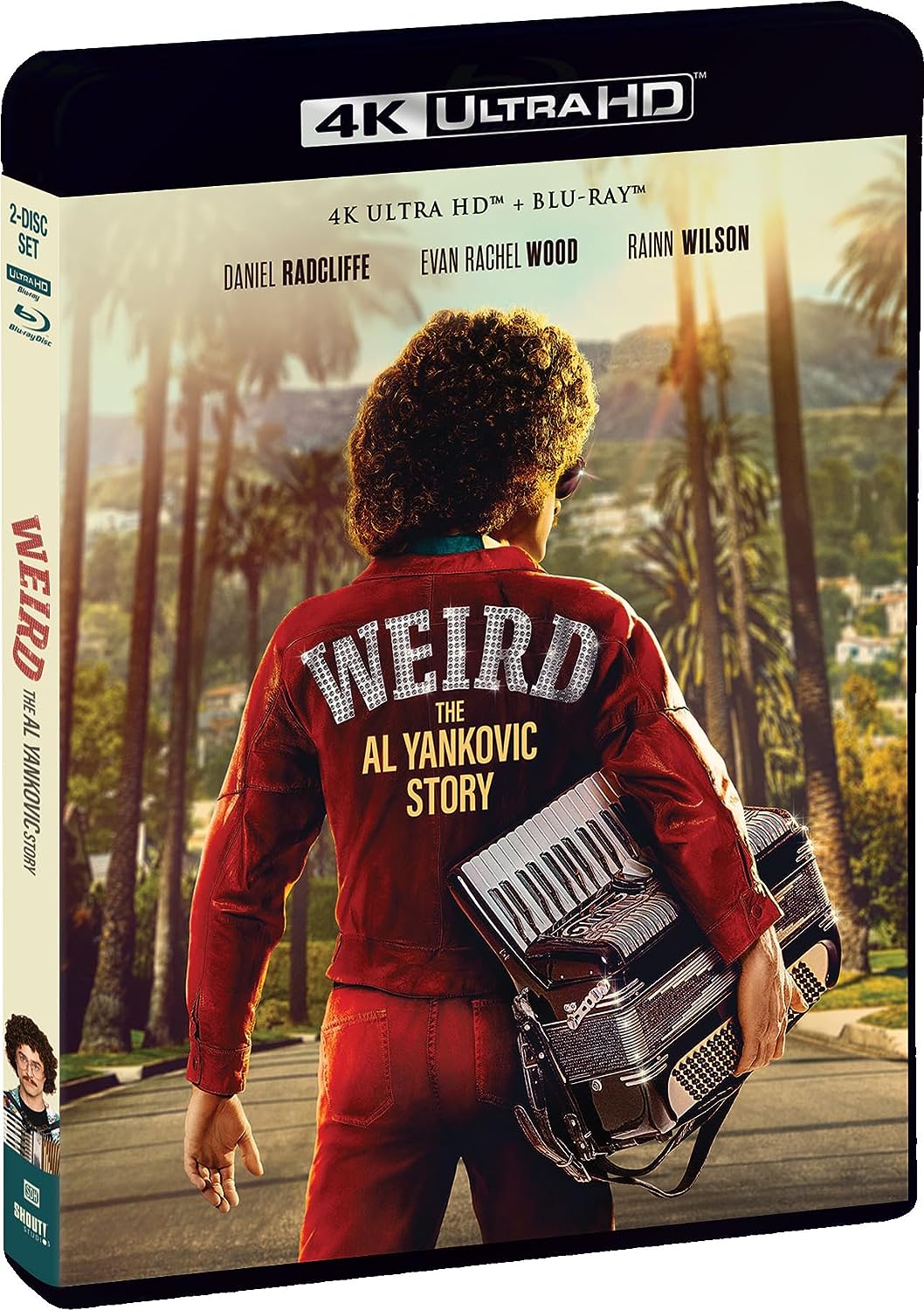 Weird - The Al Yankovic Story 4K UHD + Blu-ray with Slipcover (Shout Factory)