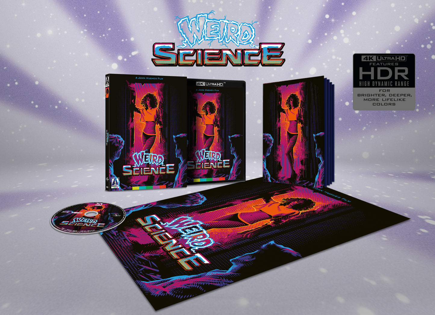 Weird Science Limited Edition 4K UHD with Slipcover (Arrow/U.S.)
