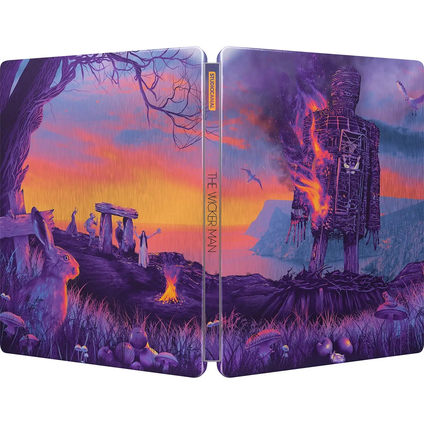 The Wicker Man 4K UHD + BD SteelBook (4-Disc) (StudioCanal/Region Free/B)