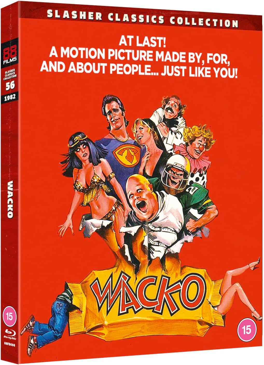 Wacko Blu-Ray with Slipcover + Booklet (88 Films UK/Region B)