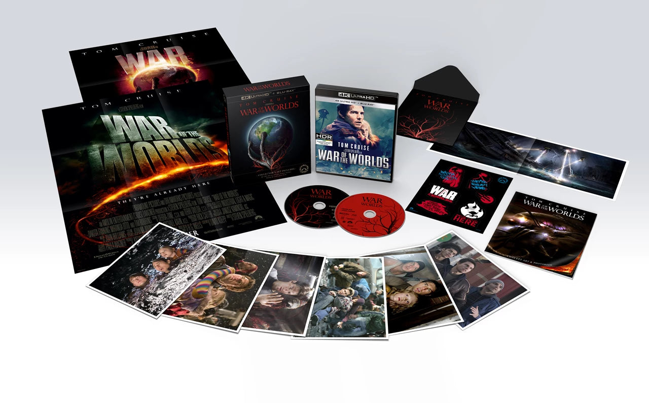 War of the Worlds 20th Anniversary Collector's Edition 4K UHD + Blu-ray (Paramount/Region Free) LIMIT 1 PER CUTOMER