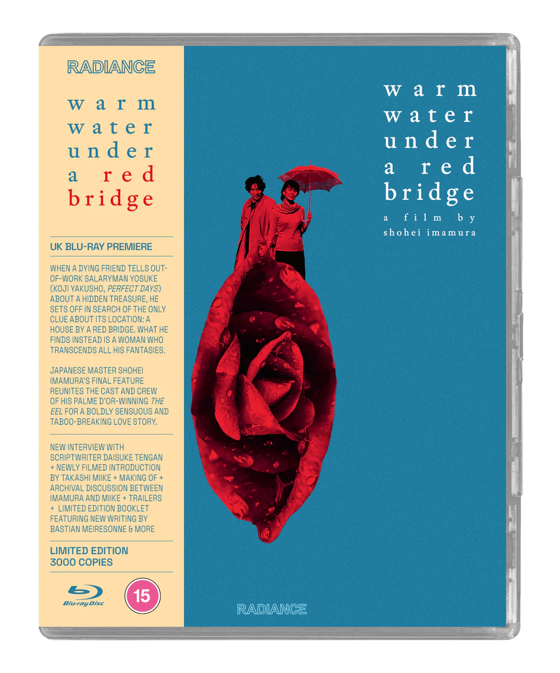 Warm Water Under a Red Bridge Blu-ray Limited Edition (Radiance Films UK/Region B)