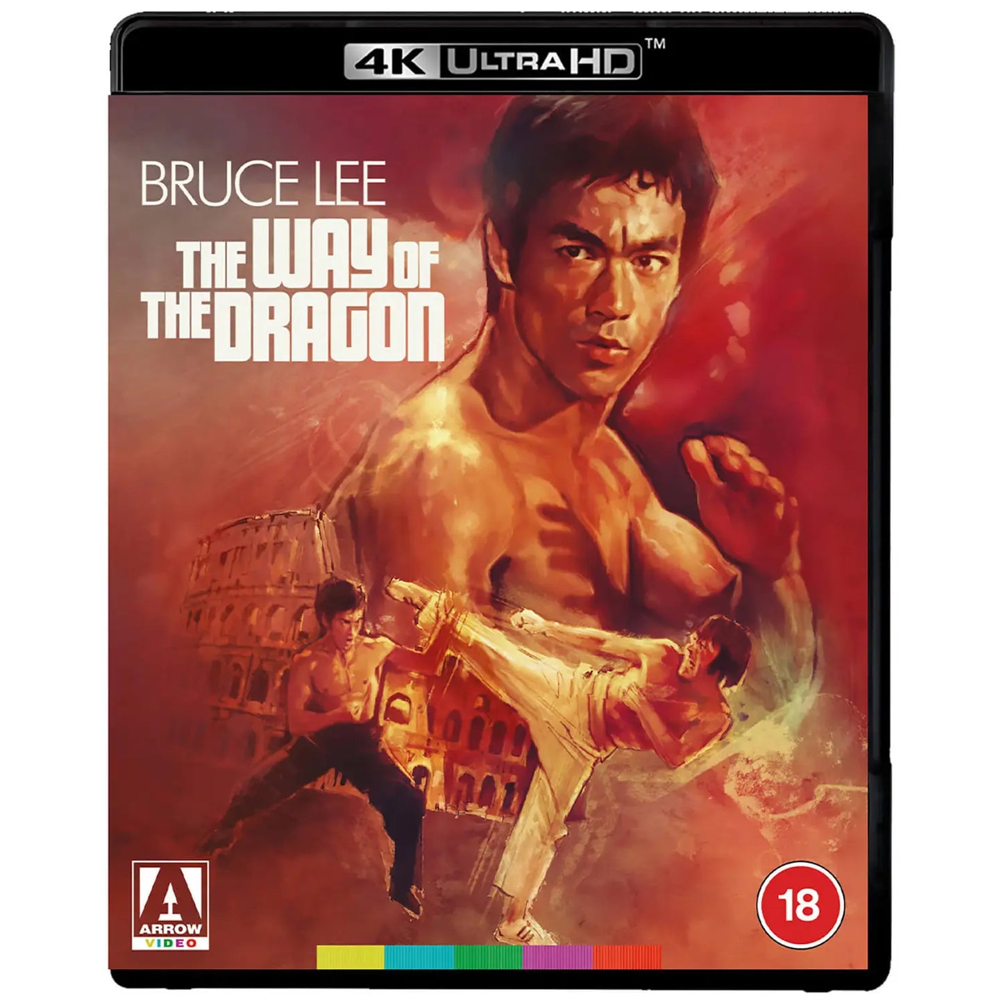 The Way of the Dragon 4K UHD + Blu-ray with Slipcover (Arrow UK/Region Free/B)