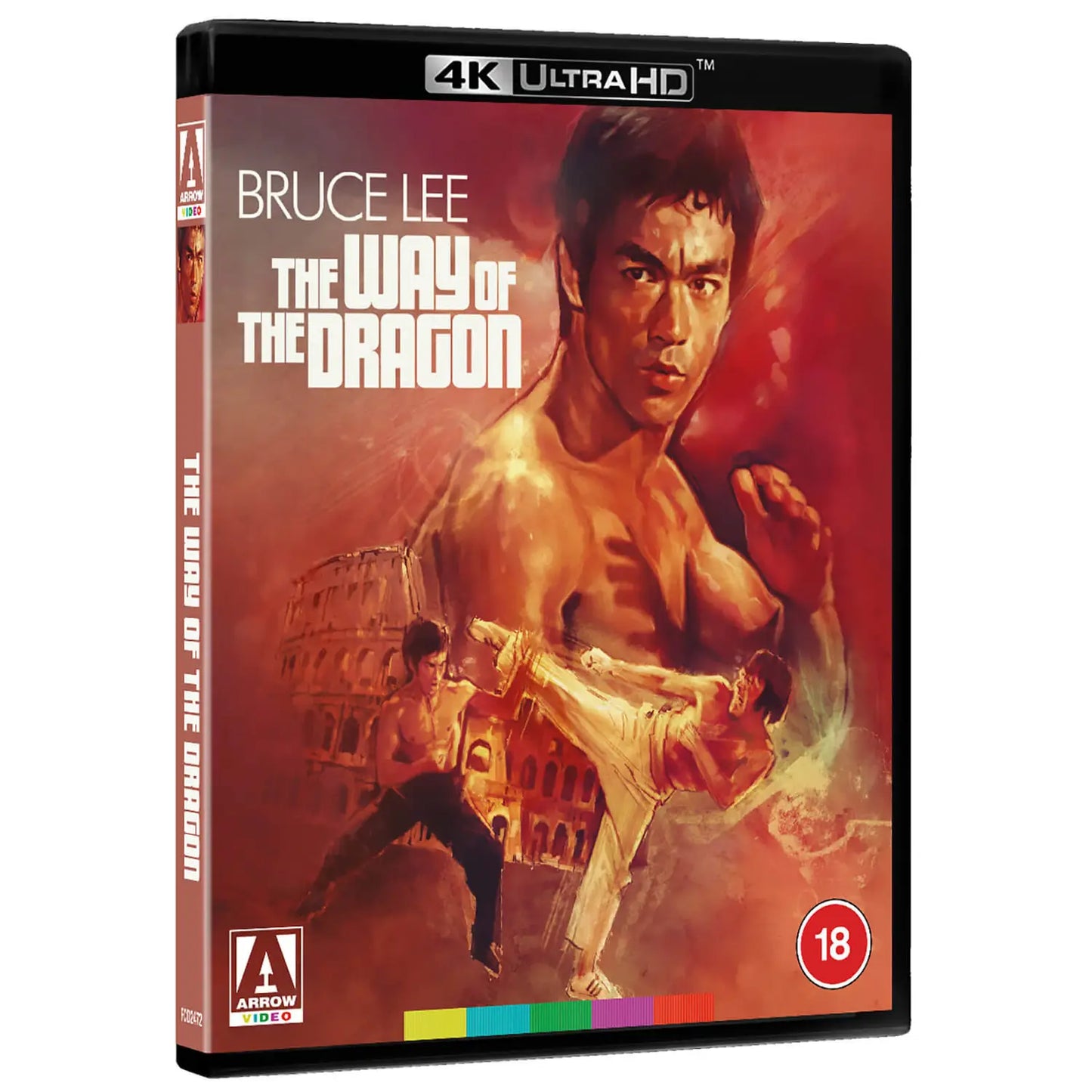 The Way of the Dragon 4K UHD + Blu-ray with Slipcover (Arrow UK/Region Free/B)