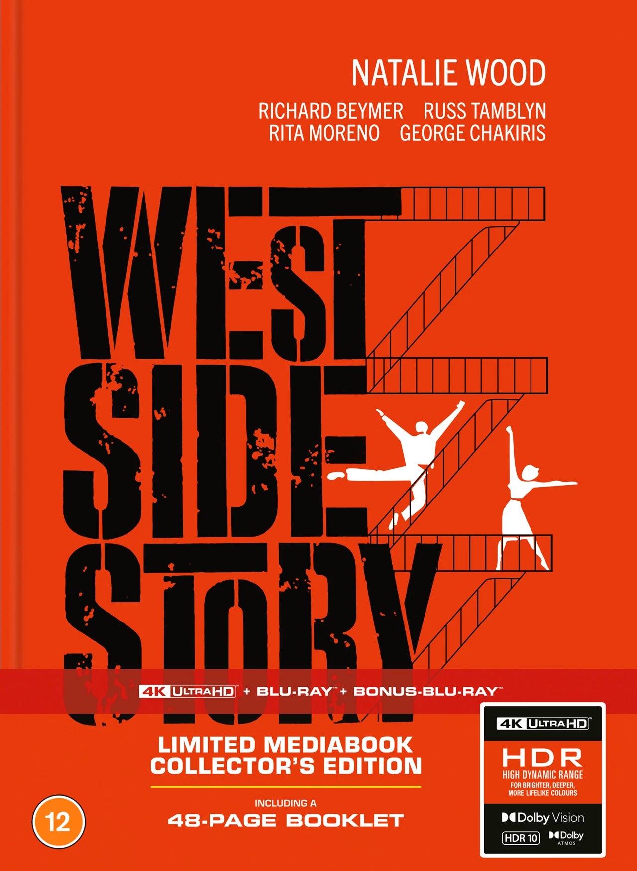 West Side Story 4K UHD Limited Edition MediaBook (Altitude/Region Free/B) LIMIT 1 PER CUSTOMER