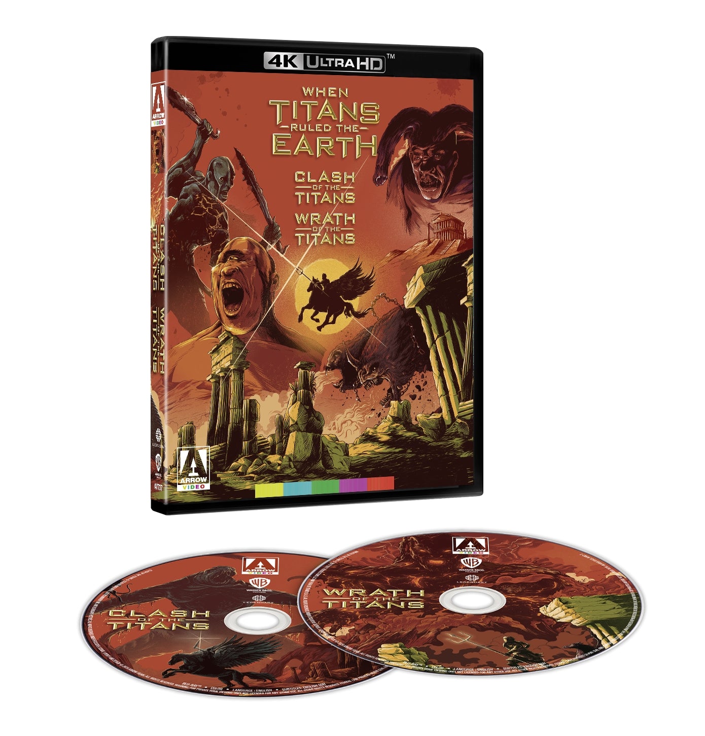When Titans Ruled The Earth: Clash Of The Titans & Wrath Of The Titans 4K UHD (Arrow Video U.S.)