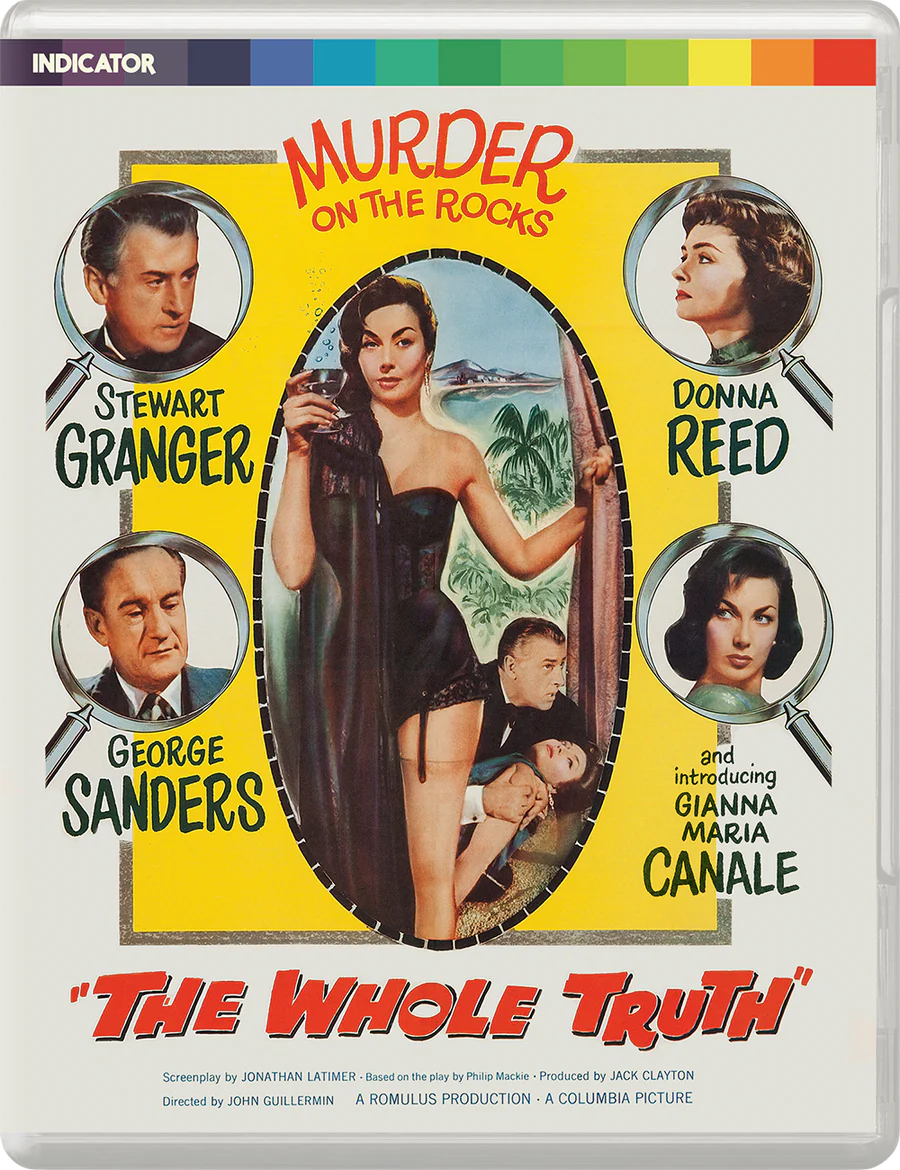 The Whole Truth Blu-ray Limited Edition Blu-ray with Booklet (Powerhouse Films UK/Region B)