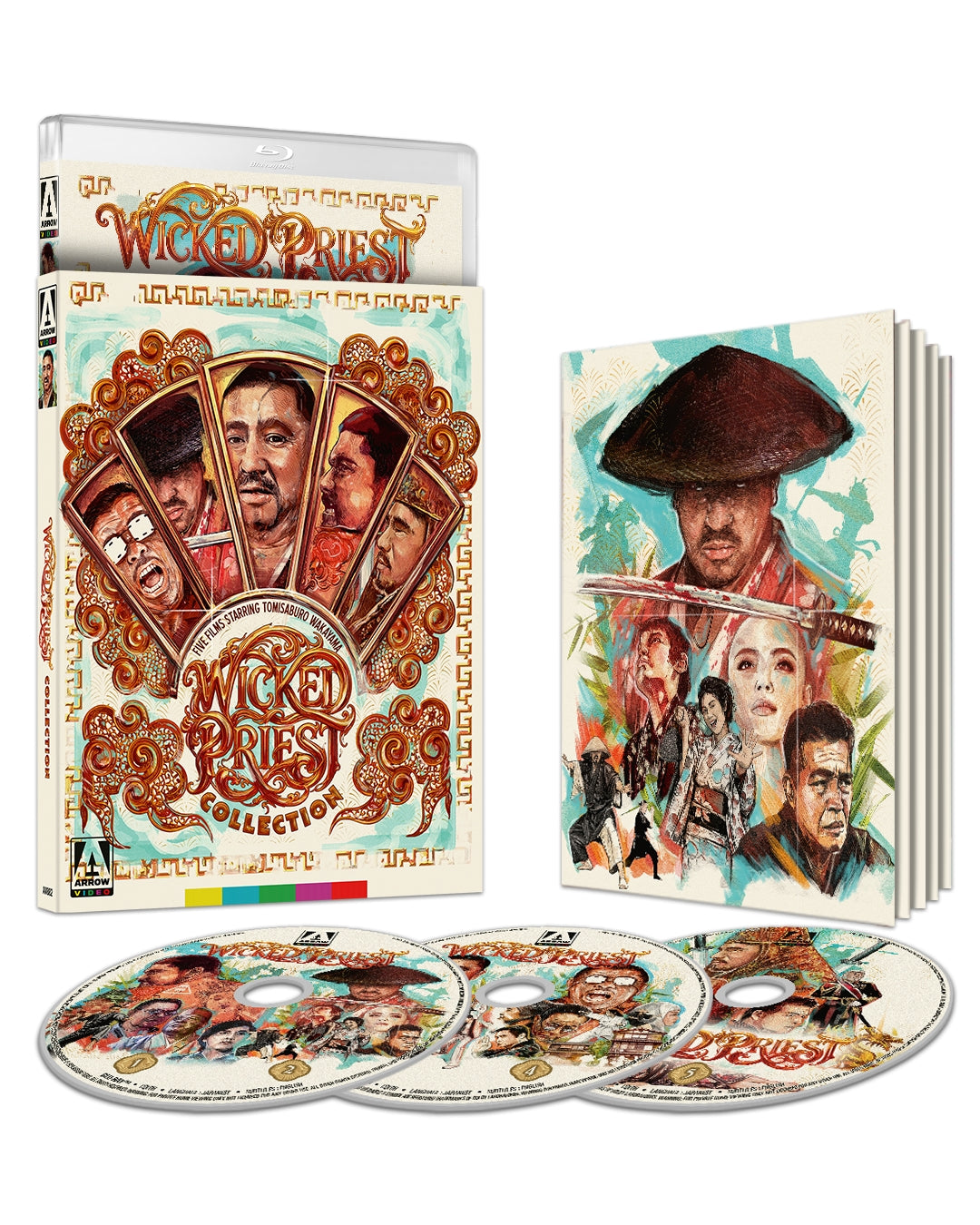 Wicked Priest Collection Limited Edition Blu-ray with Slipcover (Arrow Video U.S.)