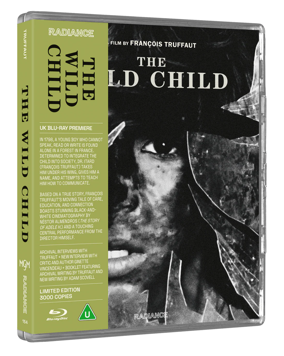 The Wild Child Blu-ray Limited Edition (Radiance Films/Region B)