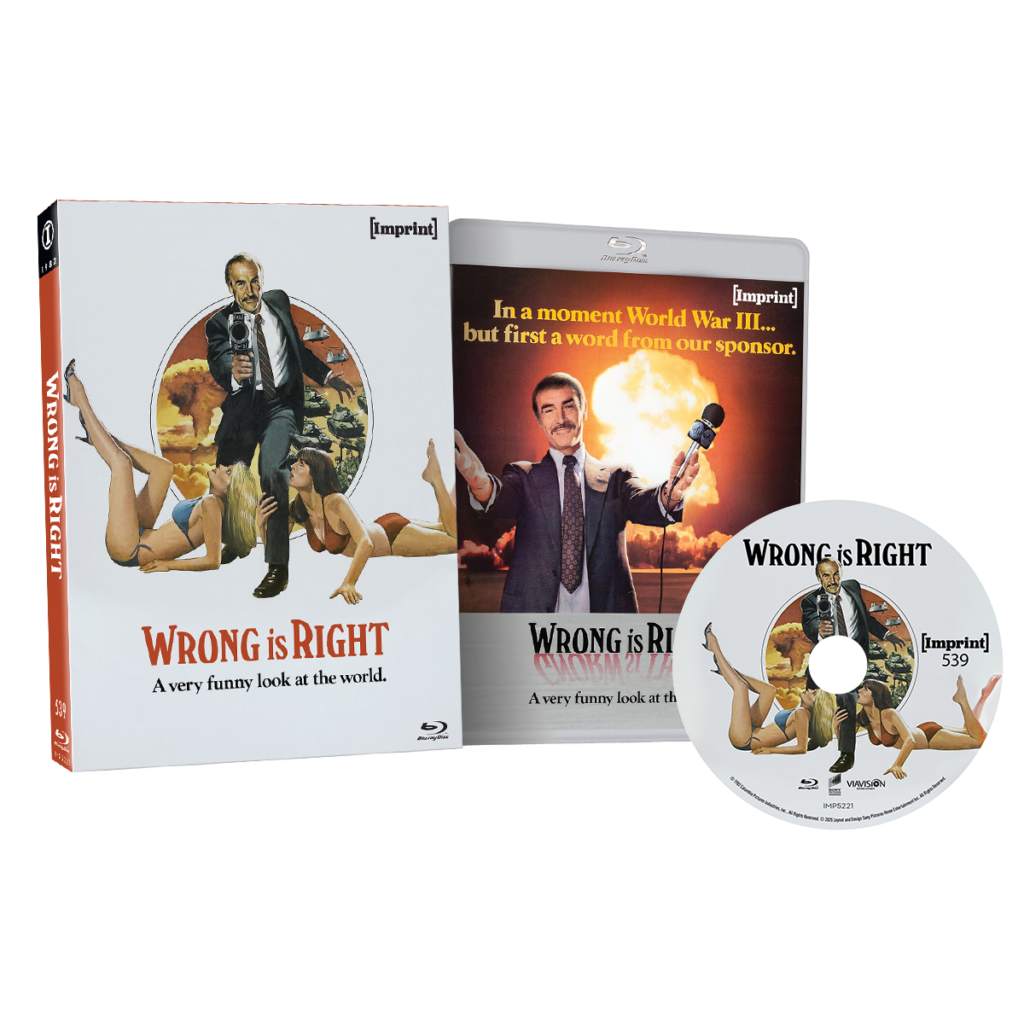 Wrong Is Right (1982) Blu-ray Limited Edition with Slipcase (Imprint/Region Free)