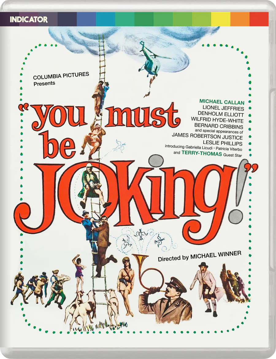 You Must Be Joking Limited Edition Blu-Ray with Booklet (Powerhouse Films/Region B)