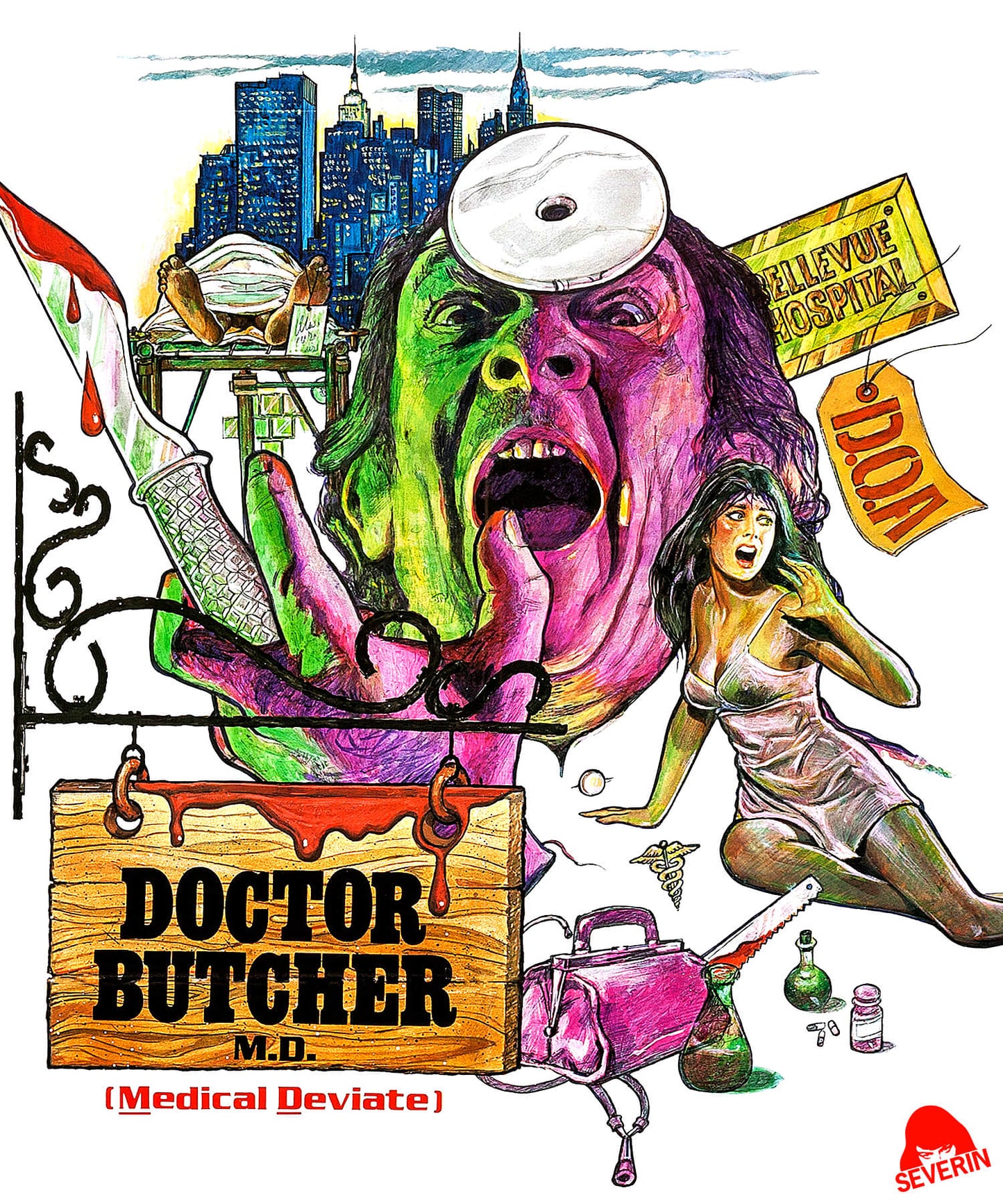 Doctor Butcher M.D. / Zombie Holocaust 4K UHD + BD with Slip (Severin Films)