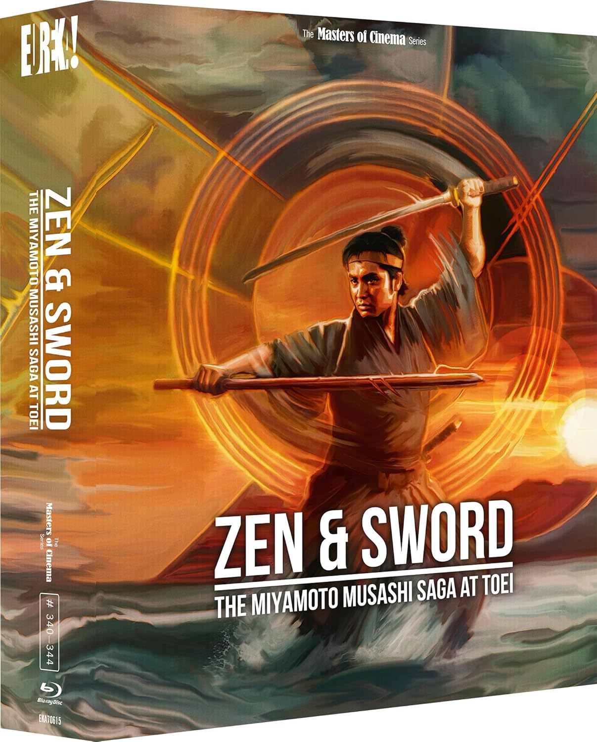 Zen and Sword - The Miyamoto Musashui Saga At Toei Limited Edition Blu-Ray with Hardbound Slipcase + Book (Eureka/Region B)