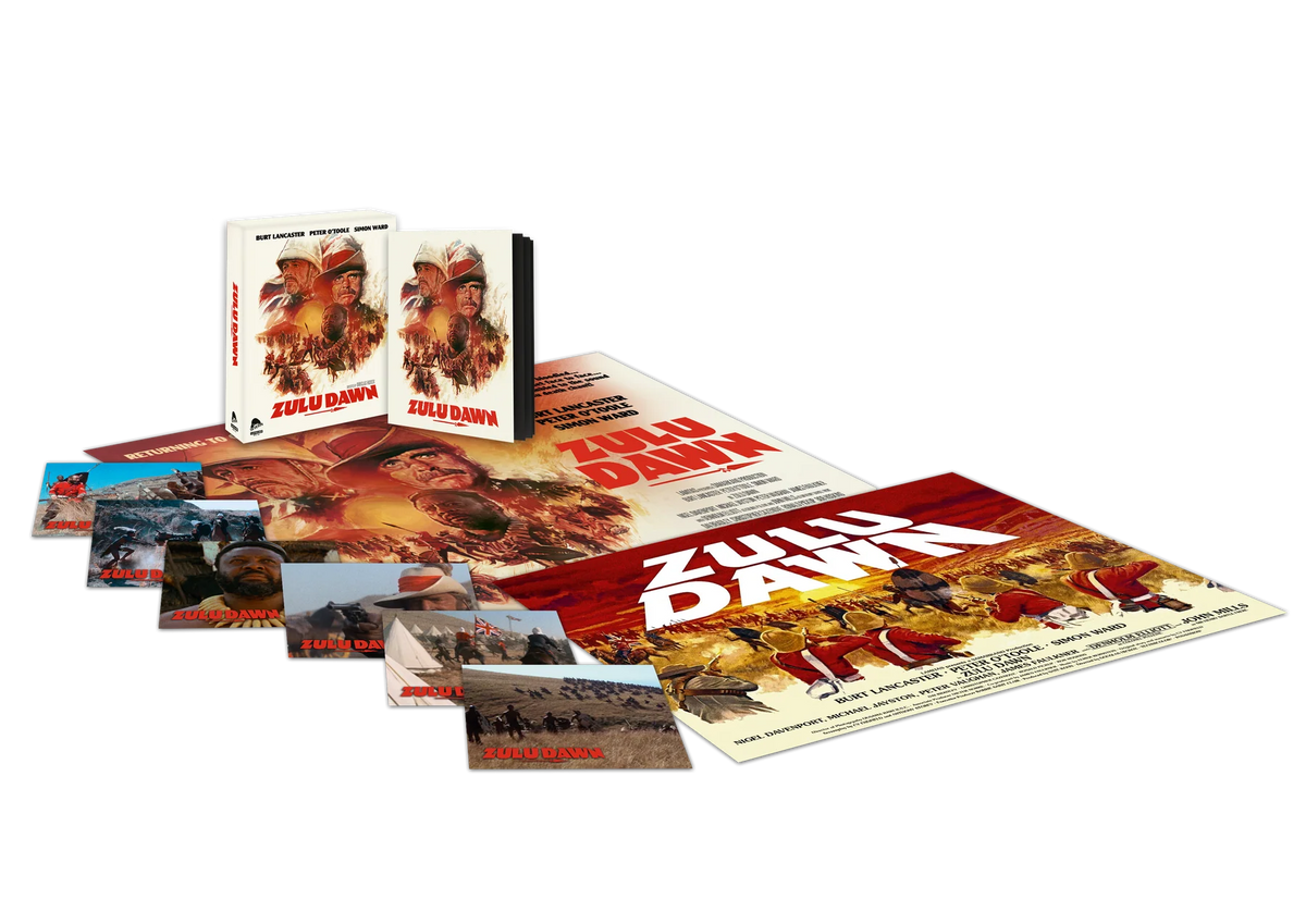 Zulu Dawn Limited Edition 4K Ultra HD + Blu-Ray with Slip + Book + Poster + Art Cards (Severin Films UK/Region Free)