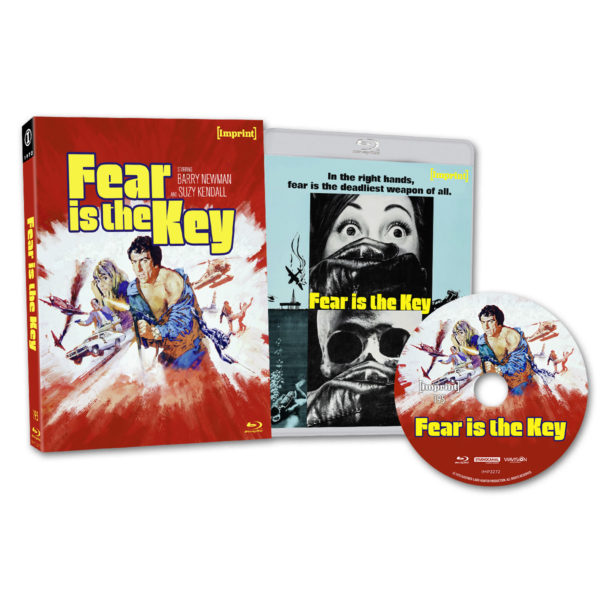Fear Is the Key (1972) Blu-ray with Ltd. Ed. Slipcase (Imprint/Region Free)