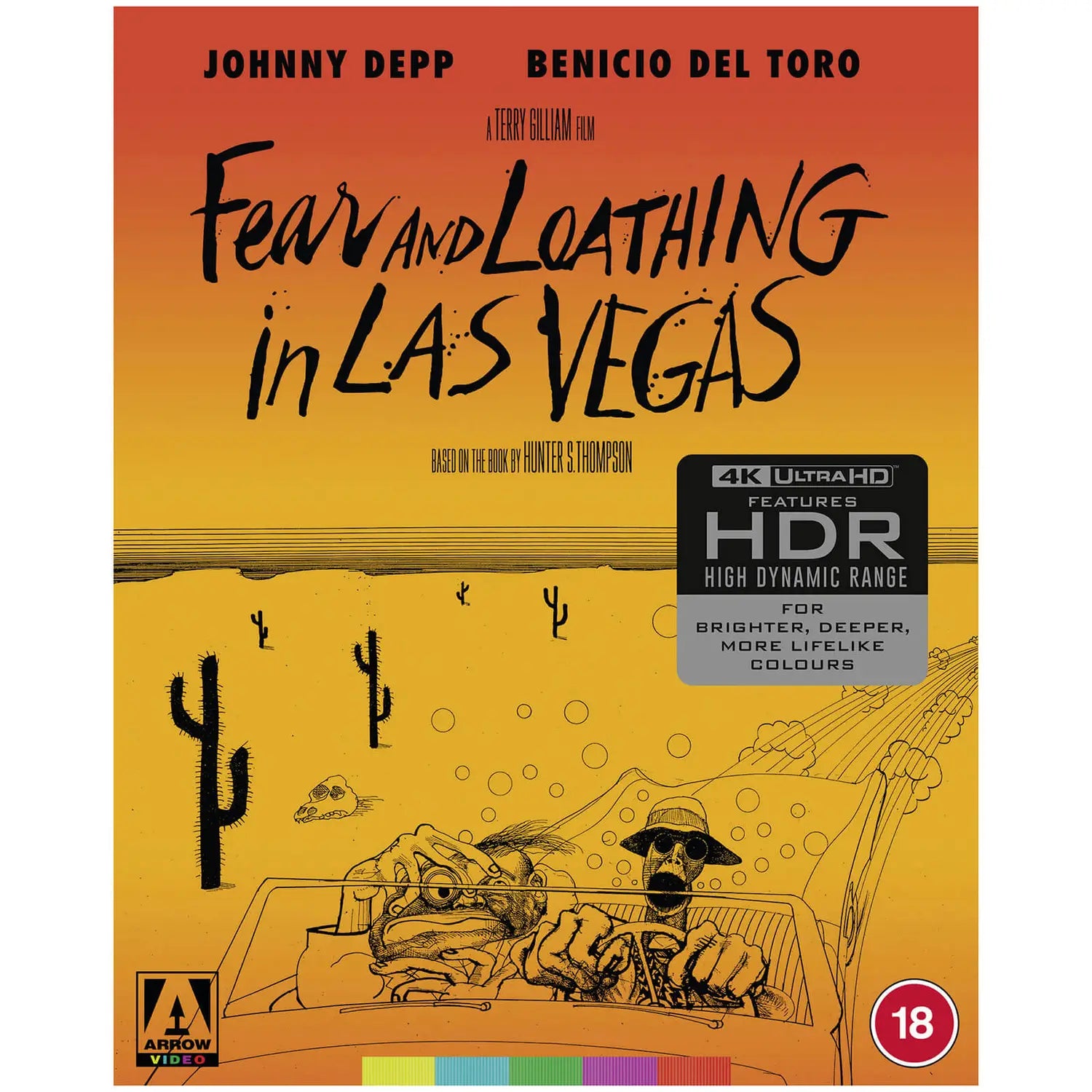 Fear And Loathing In Las Vegas LE 4K UHD with slipcover Arrow